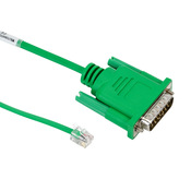 Коммуникационный кабель: 15-контактный штекер D-sub на 4-контактный RJ11, длина кабеля 3 м/9,8 фута (PN# EA-3CBL)