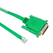 Коммуникационный кабель: 15-контактный штекер D-sub на 6-контактный RJ45, длина кабеля 3 м/9,8 фута (PN# EA-DH485-CBL)