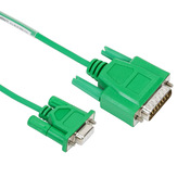 Коммуникационный кабель: 15-контактный штекер D-sub на 9-контактный разъем D-sub, длина кабеля 3 м/9,8 фута (PN# EA-SLC-232-CBL)