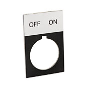 Табличка с легендой: «ВЫКЛ. ВКЛ.» (PN# ECX1670A-B16)