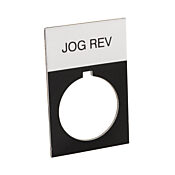 Табличка с легендой: «JOG REV» (PN # ECX1670A-B31)