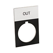 Табличка с легендой: «ВЫХОД» (артикул № ECX1670A-B35)