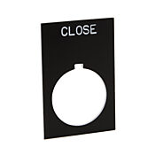 Табличка с легендой: «ЗАКРЫТО» (PN # ECX1670-B01)