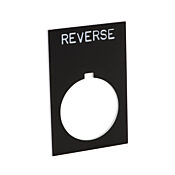 Табличка с легендой: «REVERSE» (PN # ECX1670-B08)