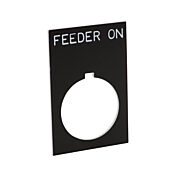 Табличка с легендой: «ПИТАТЕЛЬ ВКЛЮЧЕН» (PN# ECX1670-B25)