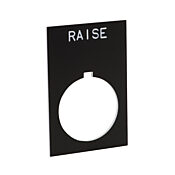 Табличка с легендой: «ПОДЪЕМ» (PN # ECX1670-B36)