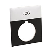 Табличка с легендой Jumbo: «JOG» (PN # ECX1680A-B05)