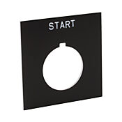 Табличка с легендой Jumbo: «СТАРТ» (PN # ECX1690-B10)
