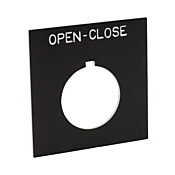 Табличка с легендой Jumbo: «ОТКРЫТЬ-ЗАКРЫТЬ» (PN # ECX1690-B17)