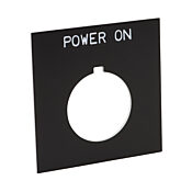 Табличка с легендой Jumbo: «POWER ON» (PN # ECX1690-B21)