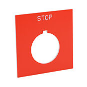 Табличка с легендой Jumbo: «СТОП» (PN # ECX1690-R11)