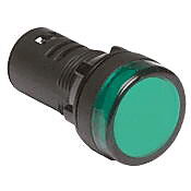 Световой индикатор: 22 мм, IP65, зеленый (PN# ECX2052-127L)