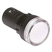 Индикаторная лампа: 22 мм, IP65, белая (PN# ECX2055-127L)