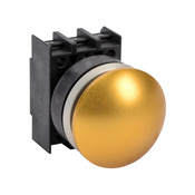 Кнопка 30 мм: без фиксации, желтая, IP65 (PN# EDP40.VGB)