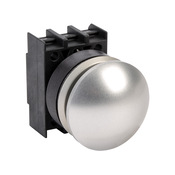 Кнопка 30 мм: без фиксации, белая, IP65 (PN# EDP40.VWS)