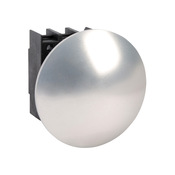 Кнопка 30 мм: без фиксации, белая, IP65 (PN# EDP55.VWS)