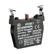 Контактный блок: (2) размыкающих контакта(ов) (PN# EF220.1)