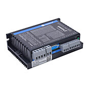 Микрошаговый шаговый привод: 5,6 А на фазу, 2-фазный выход, 24–48 В постоянного тока, от 200 до 25 600 шагов на оборот (PN# EM556S)