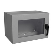 Корпус стойки: 16 x 24 x 15 дюймов, настенное крепление, углеродистая сталь (PN# EN4DH162415WLG)