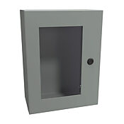 Корпус: 16 x 12 x 6 дюймов, настенное крепление, углеродистая сталь (PN# EN4SD16126WGY)