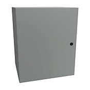 Корпус: 24 x 20 x 16 дюймов, настенное крепление, углеродистая сталь (PN# EN4SD242016GY)