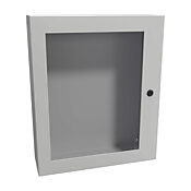 Корпус: 24 x 20 x 6 дюймов, настенное крепление, углеродистая сталь (PN# EN4SD24206WLG)