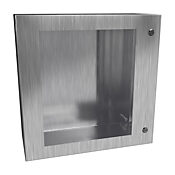 Корпус: 24 x 24 x 10 дюймов, настенное крепление, нержавеющая сталь 304 (PN# EN4SD242410WSS)