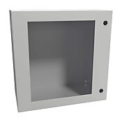 Корпус: 24 x 24 x 12 дюймов, настенное крепление, углеродистая сталь (PN# EN4SD242412WLG)