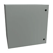 Корпус: 24 x 24 x 20 дюймов, настенное крепление, углеродистая сталь (PN# EN4SD242420GY)