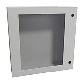 Корпус: 24 x 24 x 6 дюймов, настенное крепление, углеродистая сталь (PN# EN4SD24246WLG)