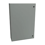 Корпус: 36 x 24 x 8 дюймов, настенное крепление, углеродистая сталь (PN# EN4SD36248GY)