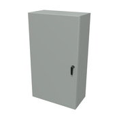 Корпус: 42 x 24 x 12 дюймов, настенное крепление, углеродистая сталь (PN# EN4SD422412GY)