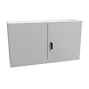 Корпус: 24 x 42 x 8 дюймов, настенное крепление, углеродистая сталь (PN# EN4TD24428LG)