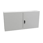 Корпус: 24 x 48 x 8 дюймов, настенное крепление, углеродистая сталь (PN# EN4TD24488LG)