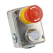 Станция управления аварийным остановом IDEM: одна кнопка (PN# ESL-SSL-232020-BS)