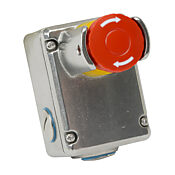 Станция управления аварийным остановом IDEM: одна кнопка (PN# ESL-SSP-232014)