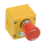 Станция управления аварийной остановкой IDEM: одна кнопка (PN# ES-P-230001)