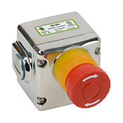 Станция управления аварийной остановкой IDEM: одна кнопка (PN# ES-SS-231004)