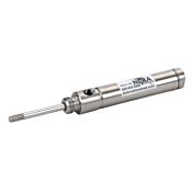 Пневматический цилиндр: полностью из нержавеющей стали, не подлежит ремонту, диаметр отверстия 3/4 дюйма, ход поршня 2 дюйма (PN # F12020DN)