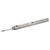 Пневматический цилиндр: полностью из нержавеющей стали, не подлежит ремонту, диаметр отверстия 3/4 дюйма, ход поршня 6 дюймов (PN # F12060DN)