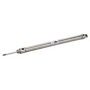 Пневматический цилиндр: полностью из нержавеющей стали, не подлежит ремонту, диаметр отверстия 3/4 дюйма, ход поршня 10 дюймов (PN # F12100DD)