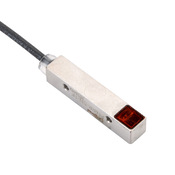 Rectangular photo sensor: 0-2.2m range, through-beam receiver (PN# F16RR-DN-1F)