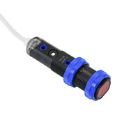 Трубчатый фотодатчик: диапазон 0,1–4 м, поляризованный световозвращающий (PN# F18RP-0P-0A)