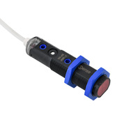 Трубчатый фотодатчик: диапазон 0,1–4 м, поляризованный световозвращающий (PN# F18RP-BP-0A)