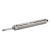 Пневматический цилиндр: полностью из нержавеющей стали, не подлежит ремонту, диаметр отверстия 1-1/2 дюйма, ход поршня 8 дюймов (PN # F24080DD)