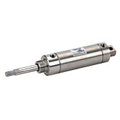 Пневматический цилиндр: полностью из нержавеющей стали, не подлежит ремонту, диаметр отверстия 2 дюйма, ход поршня 3 дюйма (PN # F32030DD-M)