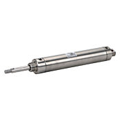 Пневматический цилиндр: полностью из нержавеющей стали, не подлежит ремонту, диаметр отверстия 2 дюйма, ход поршня 8 дюймов (PN # F32080DD)