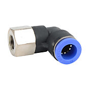 Пневматический вставной фитинг: 5 шт/уп, угловой (PN# FE10M-18R)