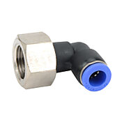 Пневматический вставной фитинг: 5 шт/уп, угловой (PN# FE8M-38R)