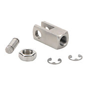 Шпилька и шестигранная гайка: нержавеющая сталь, резьба 1/2-20 UNF, для цилиндров серии F (PN# FRC-12-20)